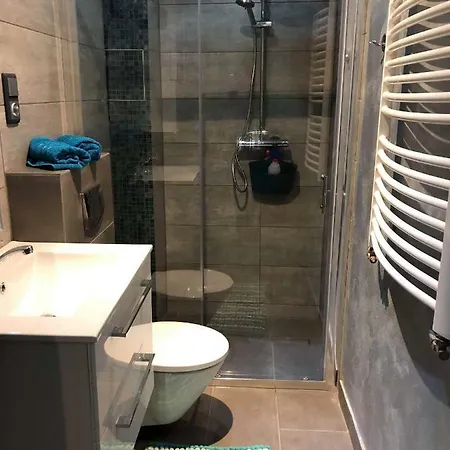 アパート Apartament Szmaragdowy. ソスノヴィエツ